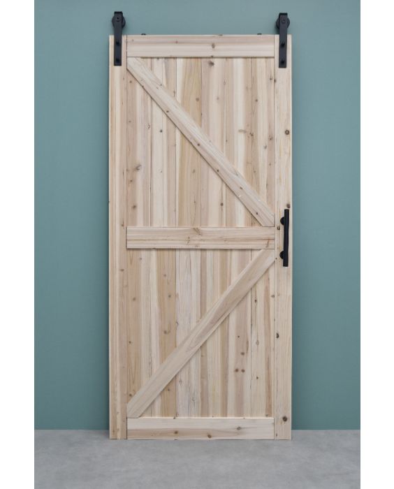 Houten deur DIY 95x215 cm - Schuifdeuren op bij De Kisten Koning