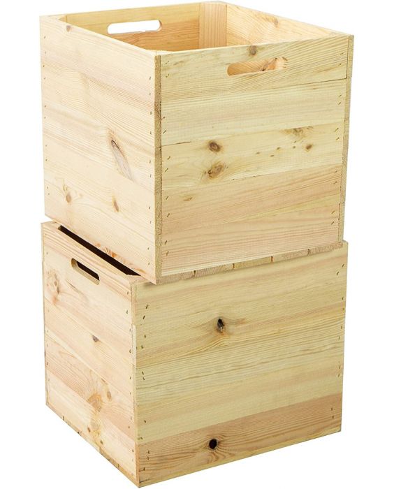 machine Staren In werkelijkheid Bijpassende houten kistjes voor de IKEA Kallax kast - De Kisten Koning