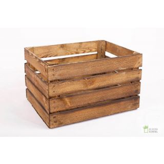 Pallet gebrande fruitkisten